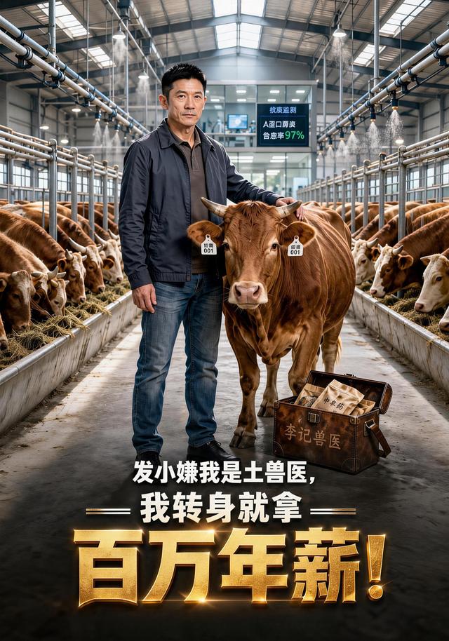 发小嫌我是土兽医，我转身就拿百万年薪！ cover