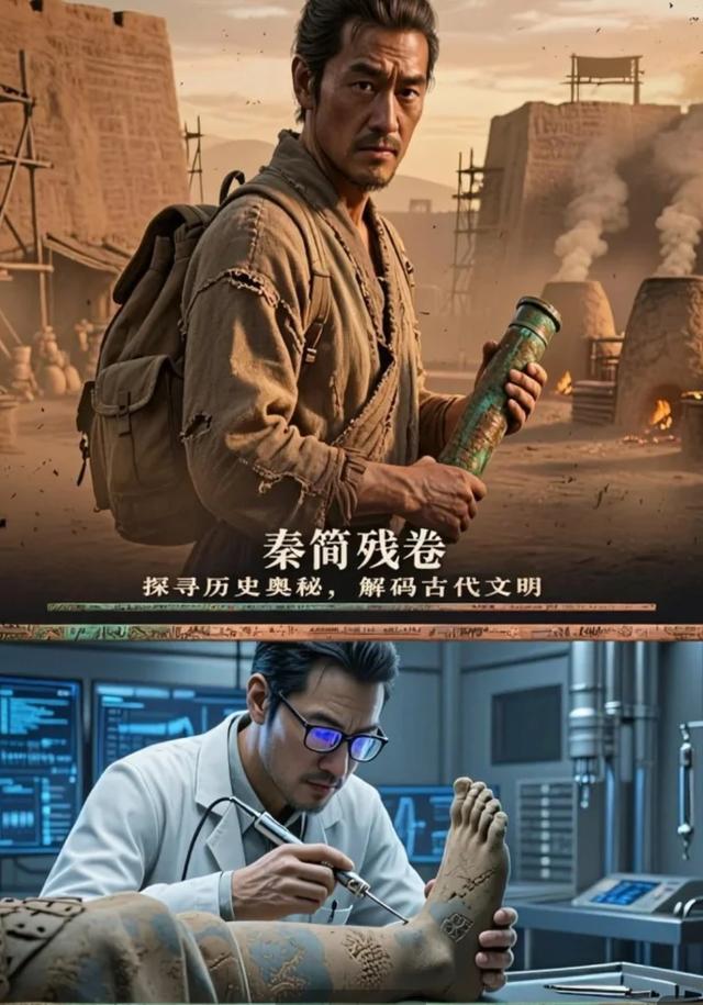 秦简残卷 cover