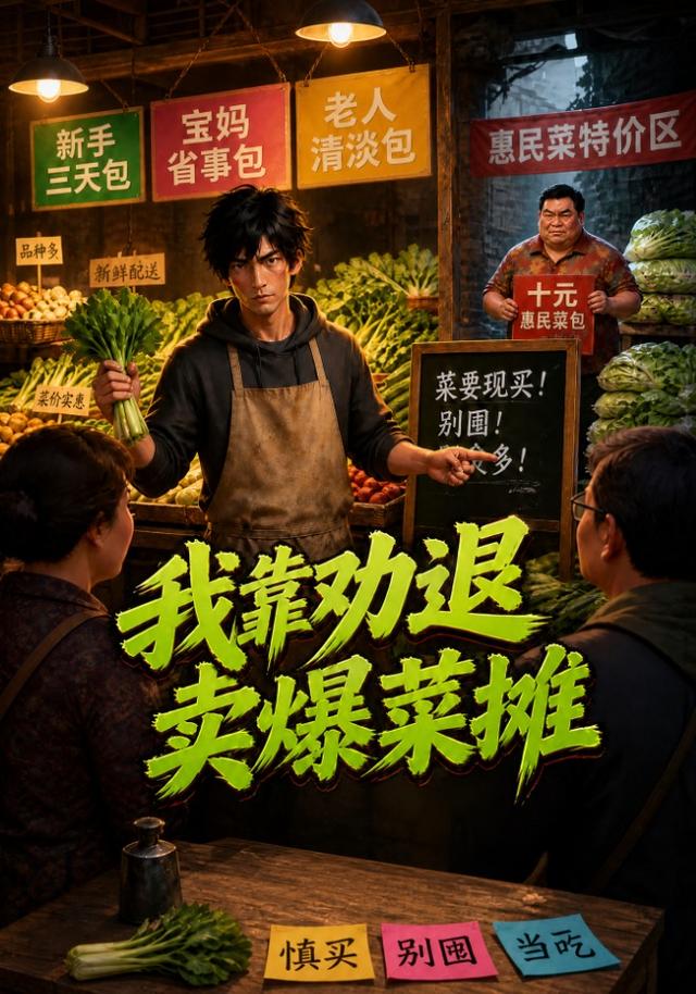 我靠劝退卖爆菜摊