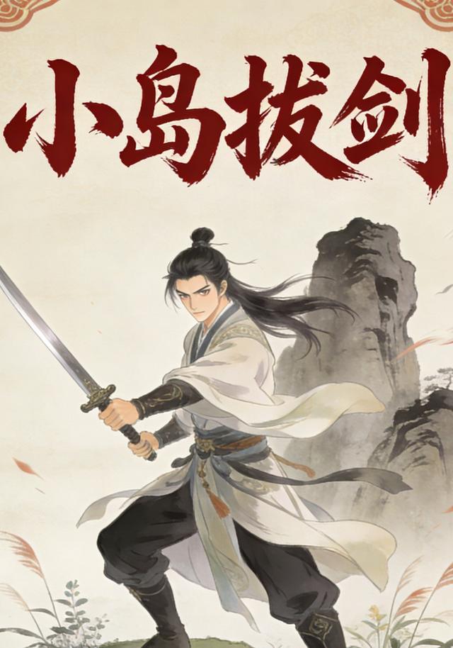 小岛拔剑