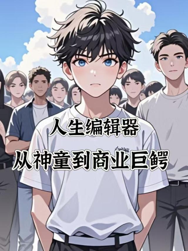 人生编辑器，从神童到商业巨鳄封面图