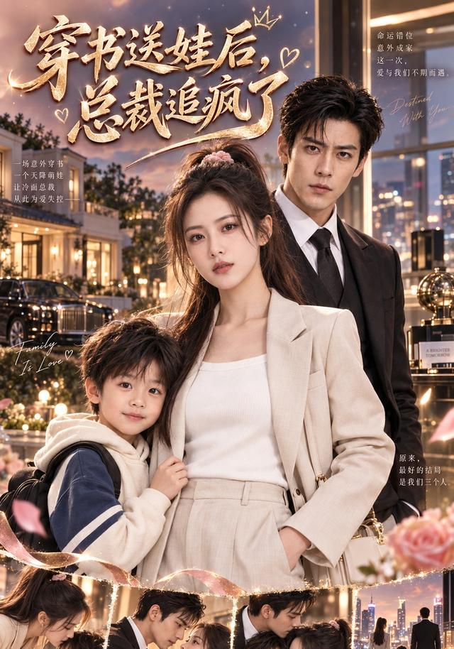 穿书送娃后总裁追疯了 cover
