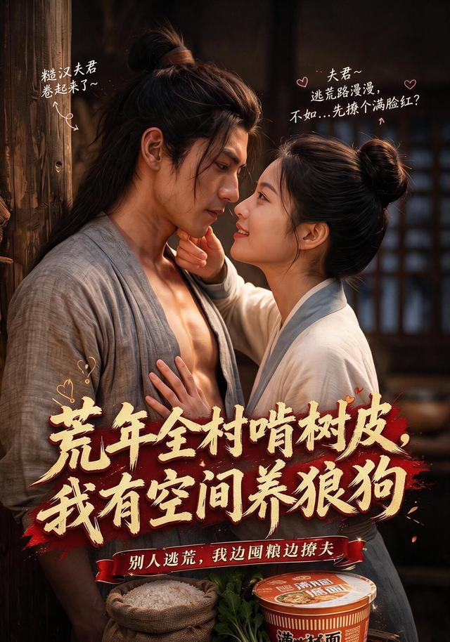 荒年全村啃树皮，我有空间养狼狗 cover