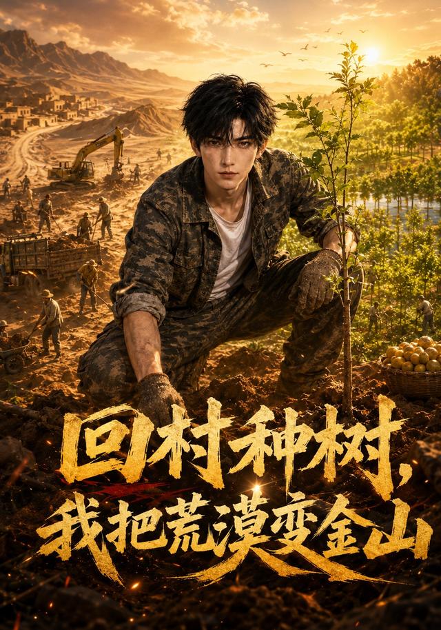 回村种树，我把荒漠变金山