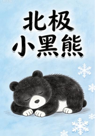 北极小黑熊封面图
