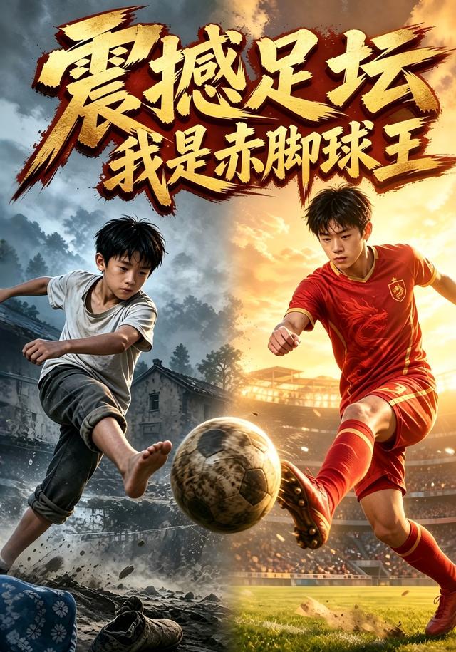 震撼足坛，我是赤脚球王 cover