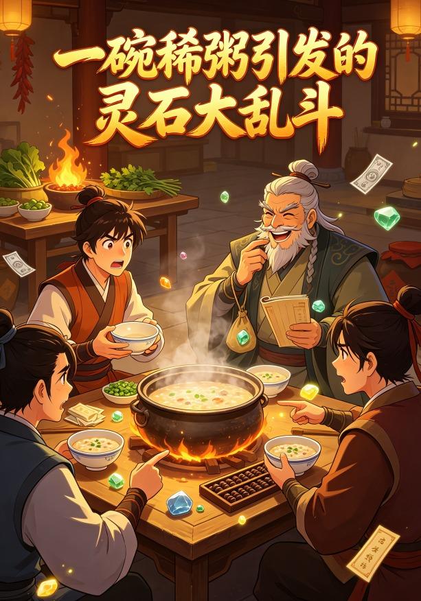 一碗稀粥引发的灵石大乱斗 cover