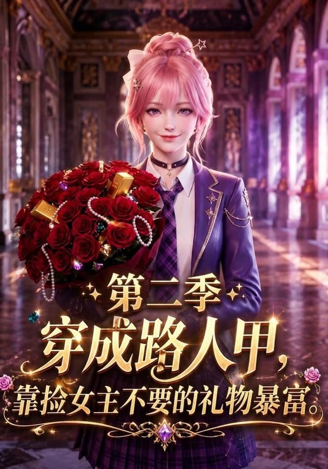 穿成路人甲，靠捡女主不要的礼物暴富第二季 cover