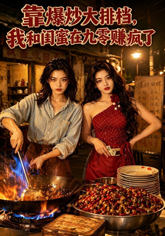 靠爆炒大排档，我和闺蜜在九零赚疯了 cover