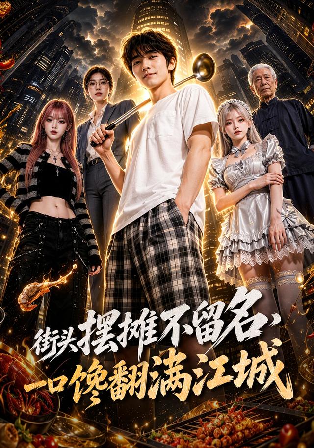 街头摆摊不留名，一口馋翻满江城