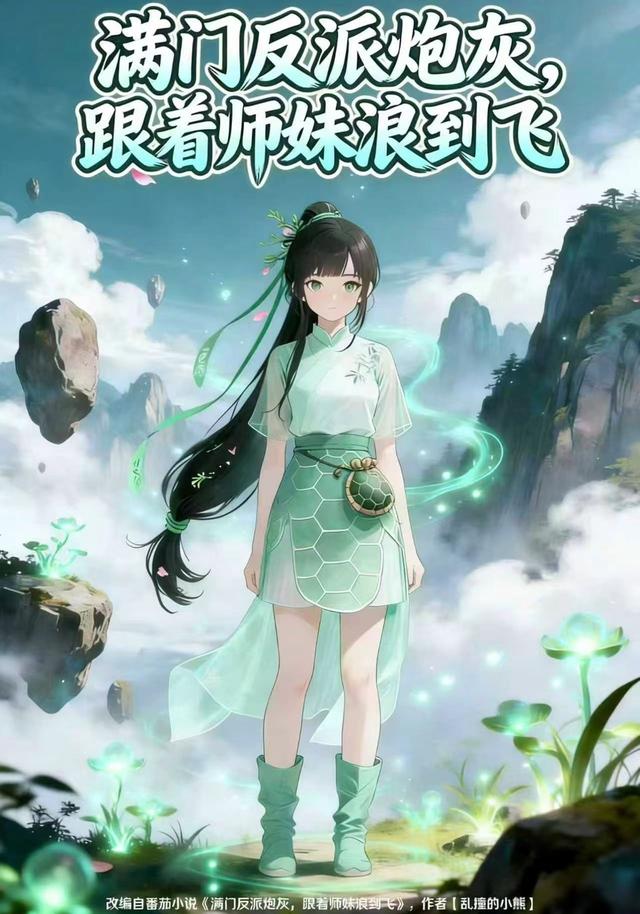 满门反派炮灰，跟着师妹浪到飞封面图