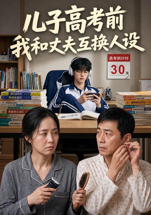 儿子高考前，我和丈夫互换人设 cover