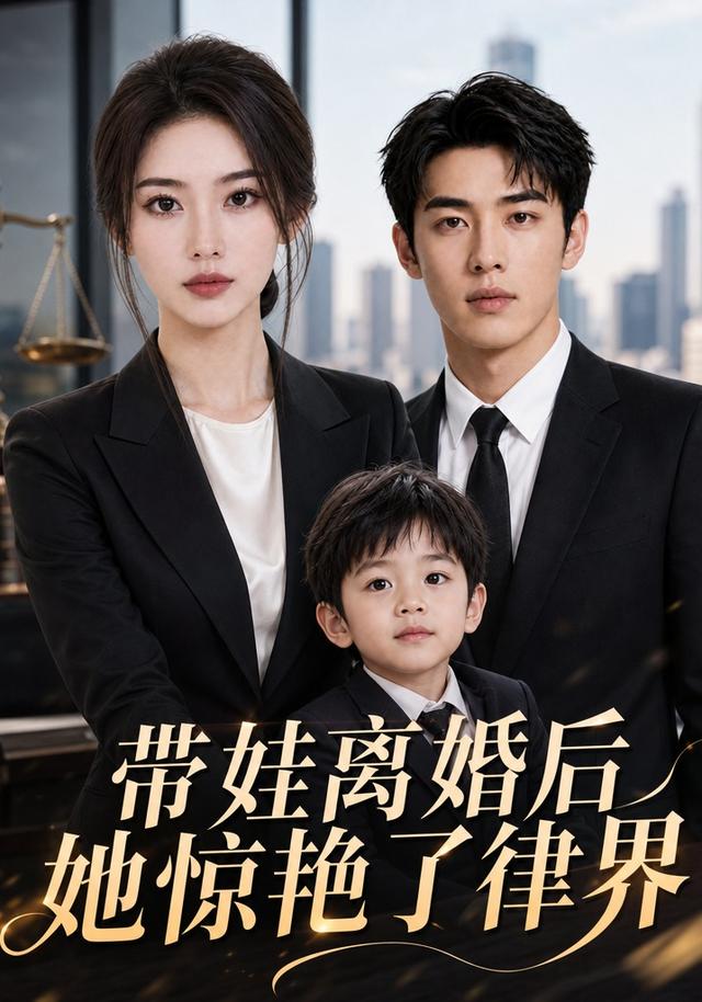 带娃离婚后她惊艳了律界 cover