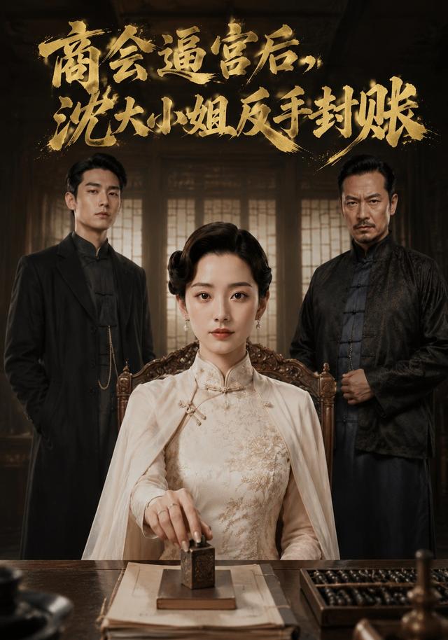 商会逼宫后，沈大小姐反手封账 cover
