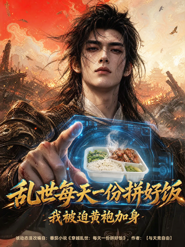 乱世每天一份拼好饭：我被迫黄袍加身 cover