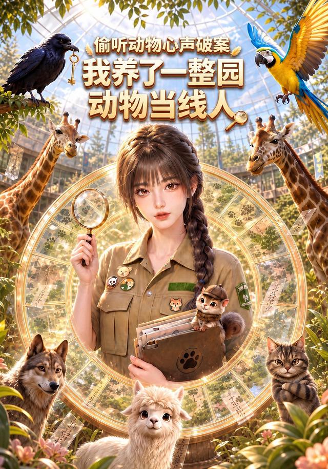 偷听动物心声破案，我养了一整园动物当线人