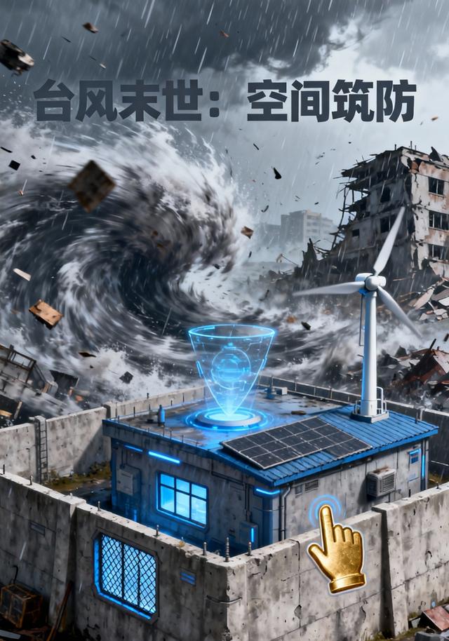 台风末世：空间筑防封面图
