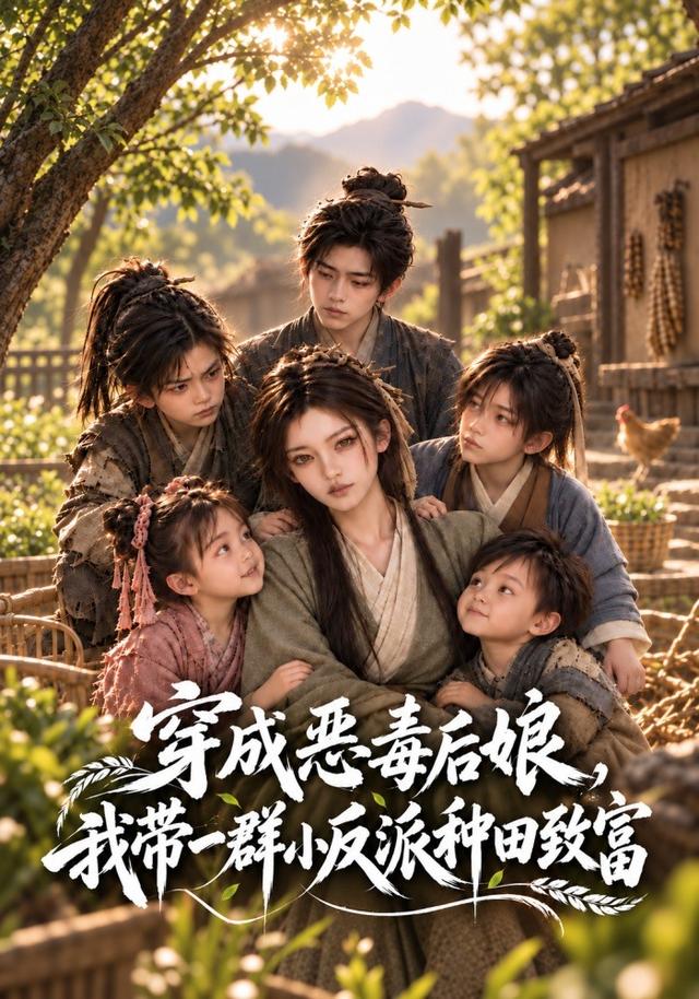 穿成恶毒后娘，我带一群小反派种田致富