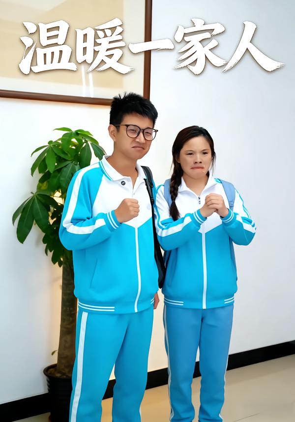 温暖的一家人