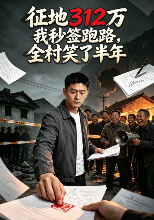 征地312万我秒签跑路，全村笑了半年