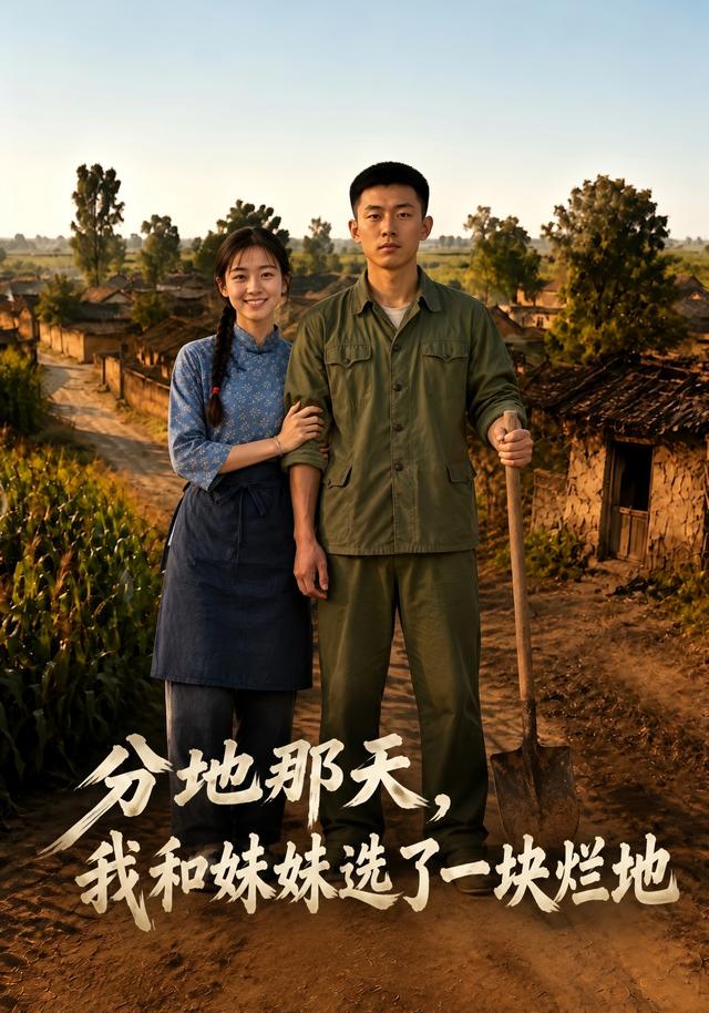 分地那天，我和妹妹选了一块烂地
