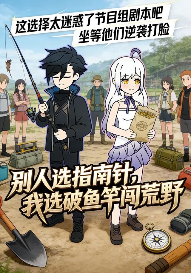 别人选指南针，我选破鱼竿闯荒野封面图
