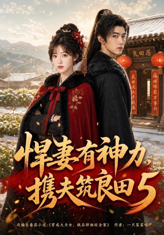 悍妻有神力，携夫筑良田5 cover