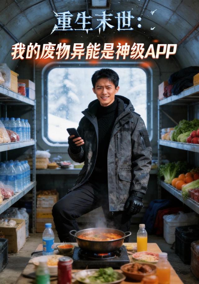 重生末世：我的废物异能是神级APP封面图