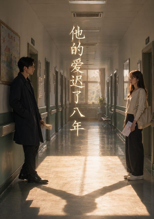 他的爱迟了八年