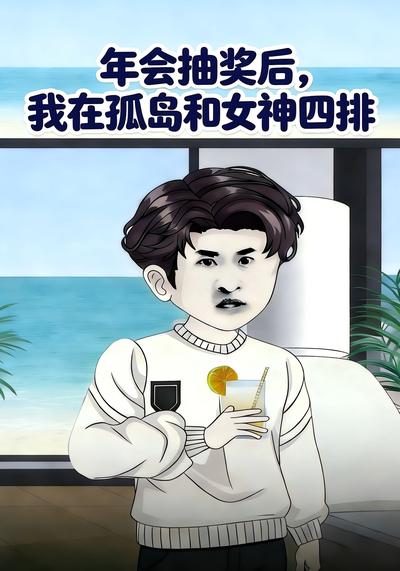 年会抽奖后，我在孤岛和女神四排封面图