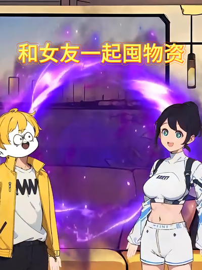 和女友一起囤物资