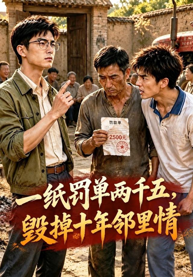 一纸罚单两千五，毁掉十年邻里情 cover