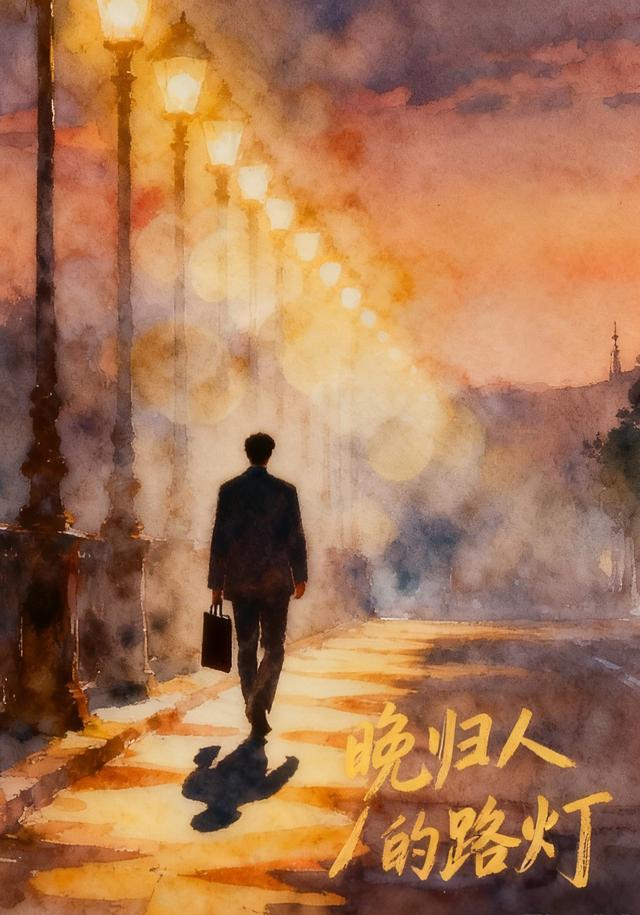 晚归人的路灯封面图