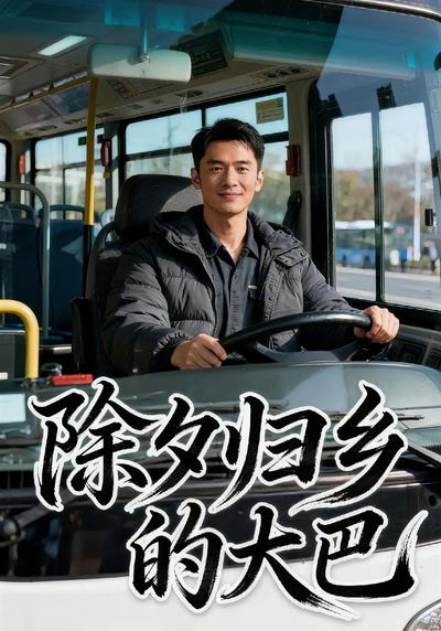 除夕归乡的大巴