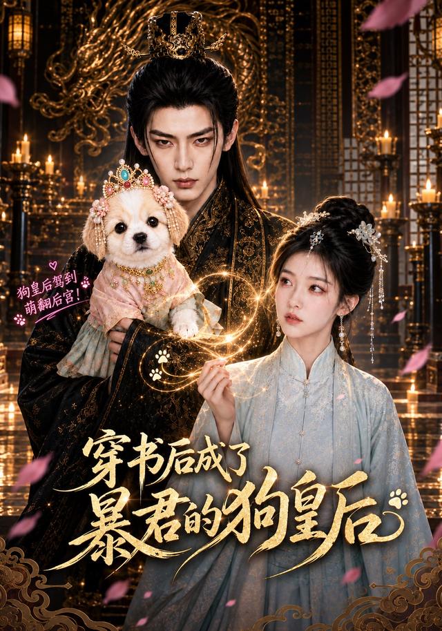 穿书后成了暴君的狗皇后 cover