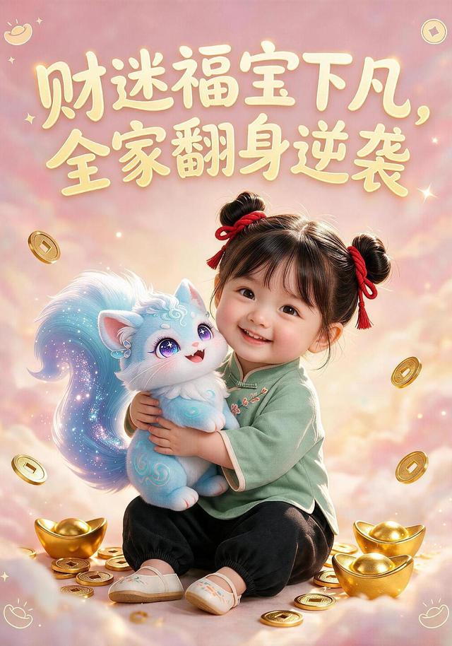 财迷福宝下凡，全家翻身逆袭 cover