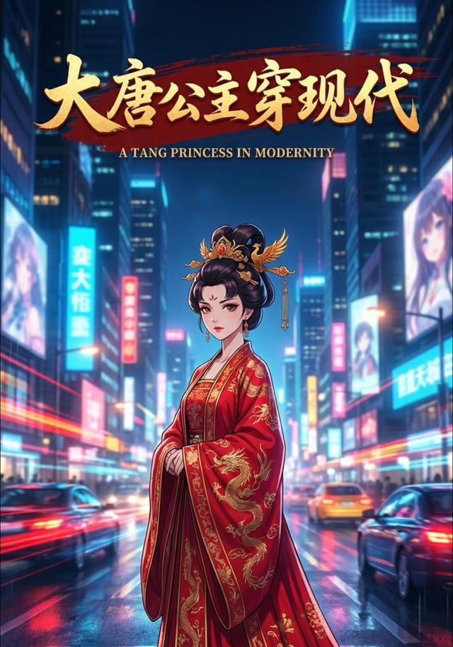 大唐公主穿现代封面图
