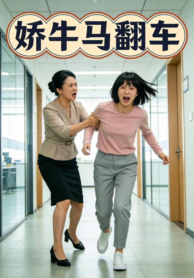 娇牛马翻车