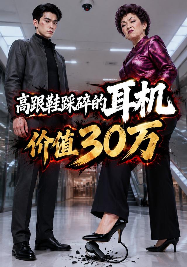 高跟鞋踩碎的耳机价值30万 cover
