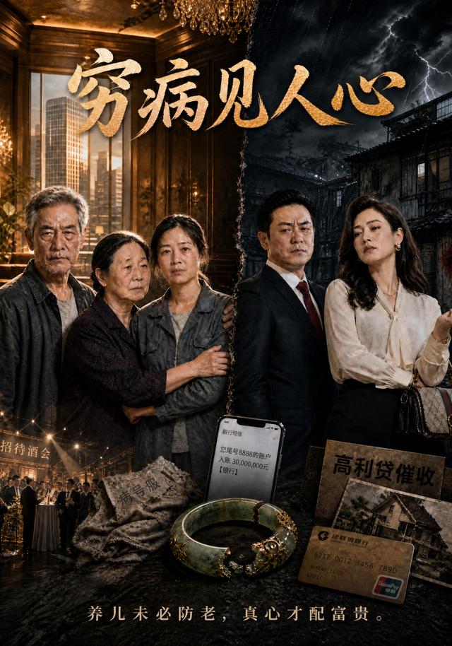 穷病见人心