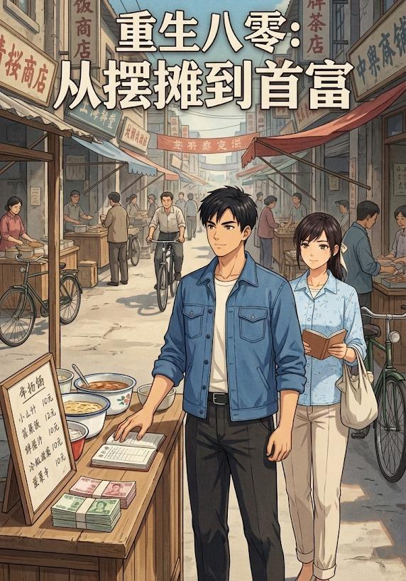 重生八零：从摆摊到首富封面图