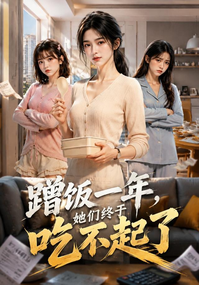 蹭饭一年，她们终于吃不起了