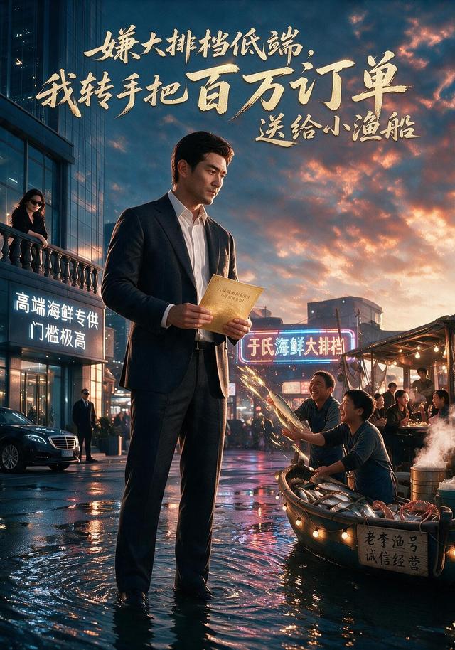 嫌大排档低端，我转手把百万订单送给小渔船封面