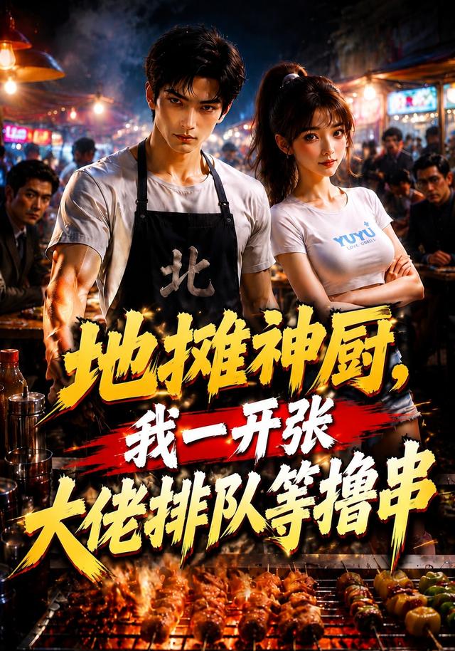 地摊神厨，我一开张大佬排队等撸串 cover