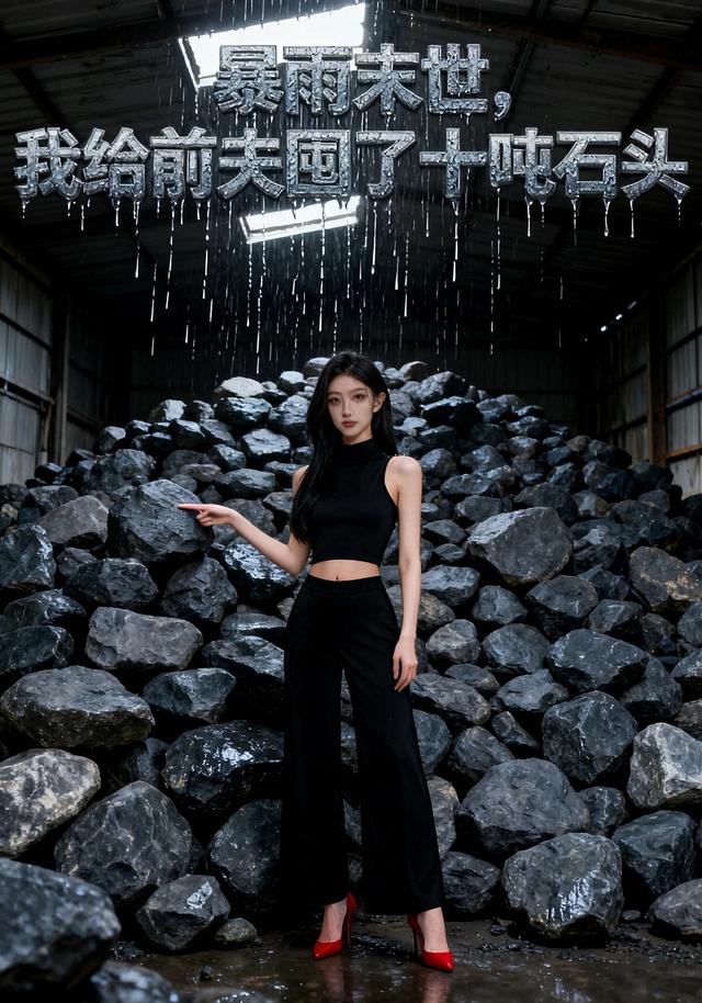 暴雨末世，我给前夫囤了十吨石头