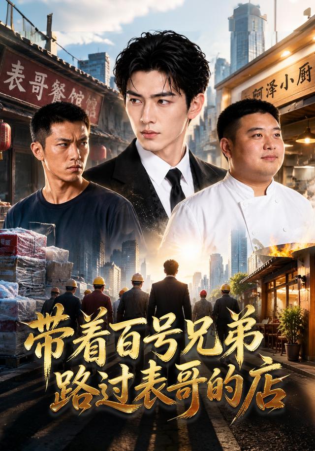 带着百号兄弟路过表哥的店