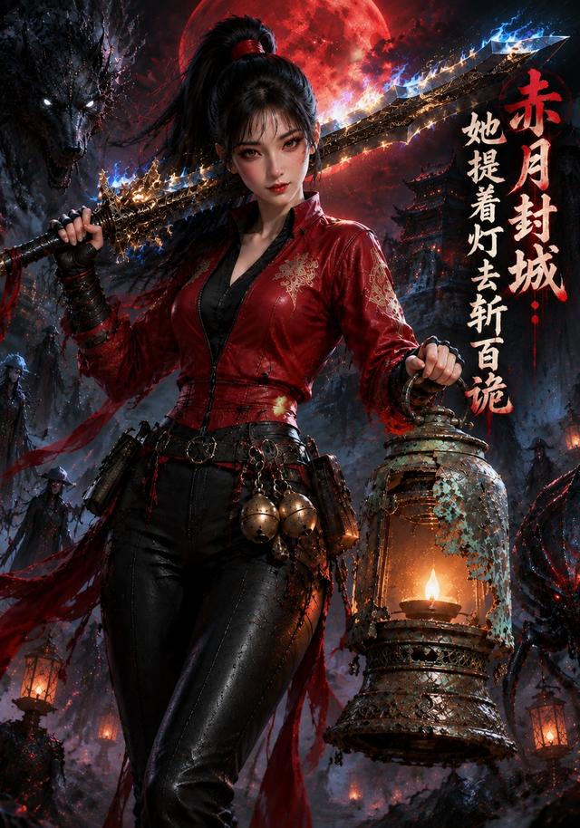 赤月封城：她提着灯去斩百诡 cover