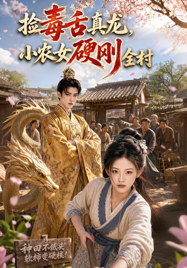 捡毒舌真龙，小农女硬刚全村封面