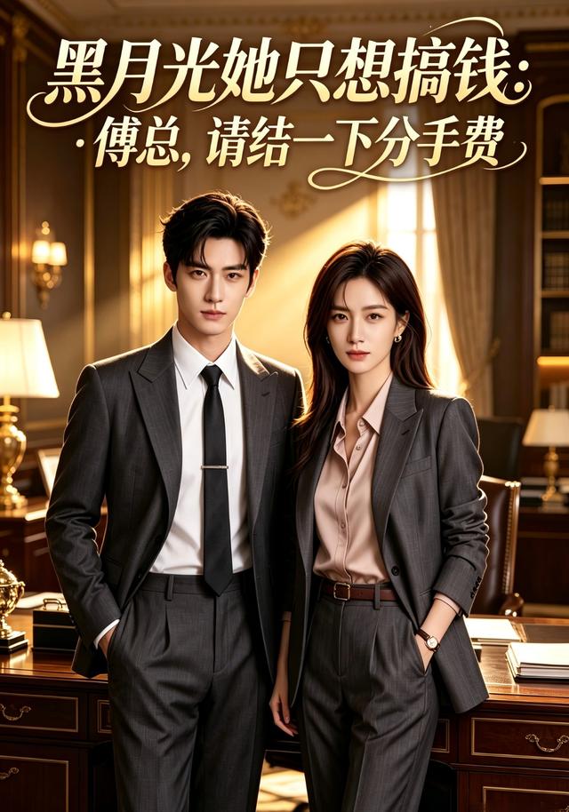 黑月光她只想搞钱：傅总，请结一下分手费 cover