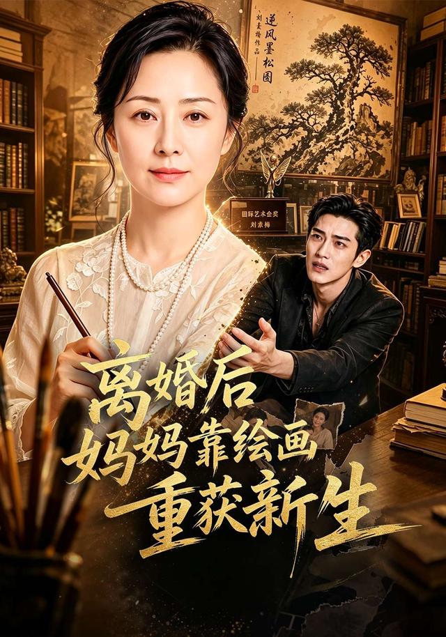 离婚后妈妈靠绘画重获新生 cover